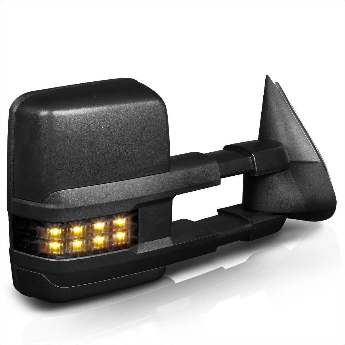 Right Side Power Heated Smoked LED Tow Mirror for Silverado Sierra (1999–2002)
