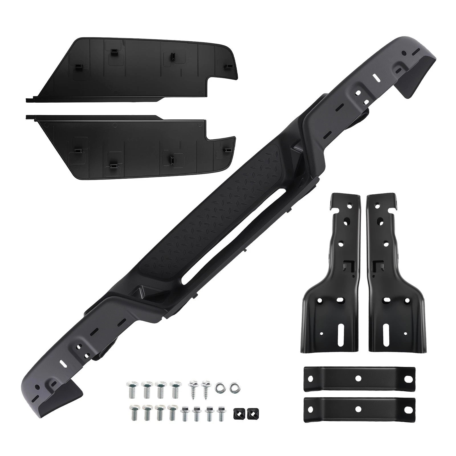Black Steel Rear Bumper Assembly for Chevrolet Colorado (2008–2012) 20814972