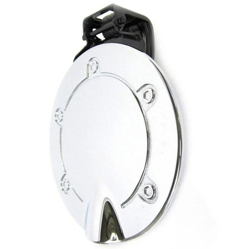 Chrome Gas Fuel Filler Door Cap for Jeep Grand Cherokee, Dodge Durango, Nitro