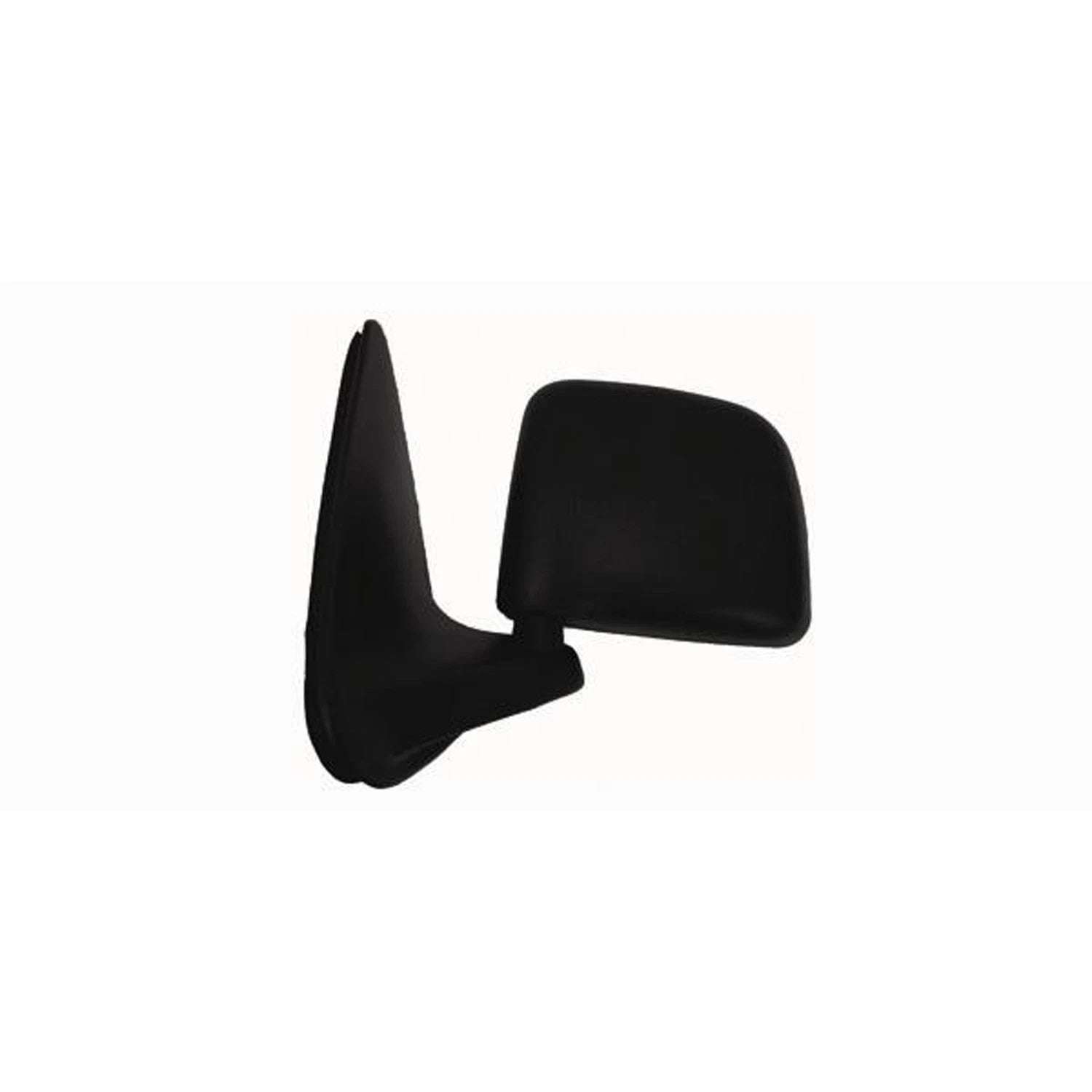 Replacement Black Textured Driver Side Manual Door Mirror (See Compatible Chart)