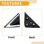 Front Left Side Pillar Corner Triangle Trim for Hyundai Santa Fe (2013–2016)