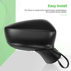 RH Mirror for Toyota Yaris Sedan (2016–2018) Manual Fold Signal Power