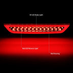 Lower LED Bar 3rd Tail Brake Light Reverse Lamp for Ford Mustang (2015–2018)