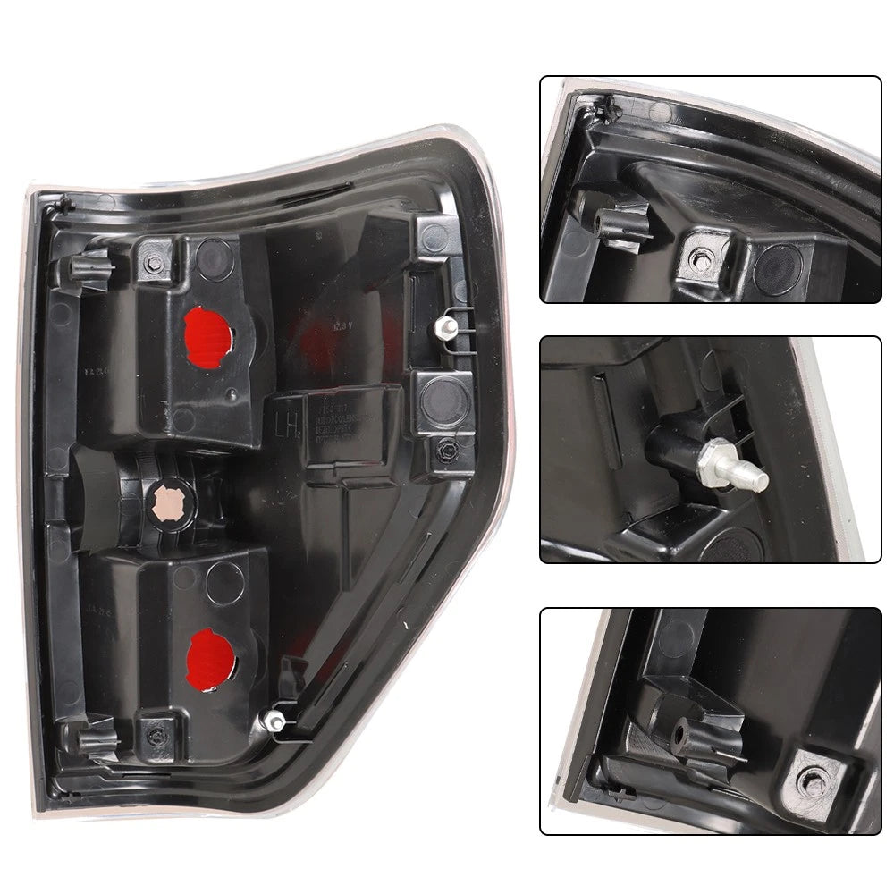 Tail Light Assembly for Ford F150 (2009–2014) Driver Left Side Halogen