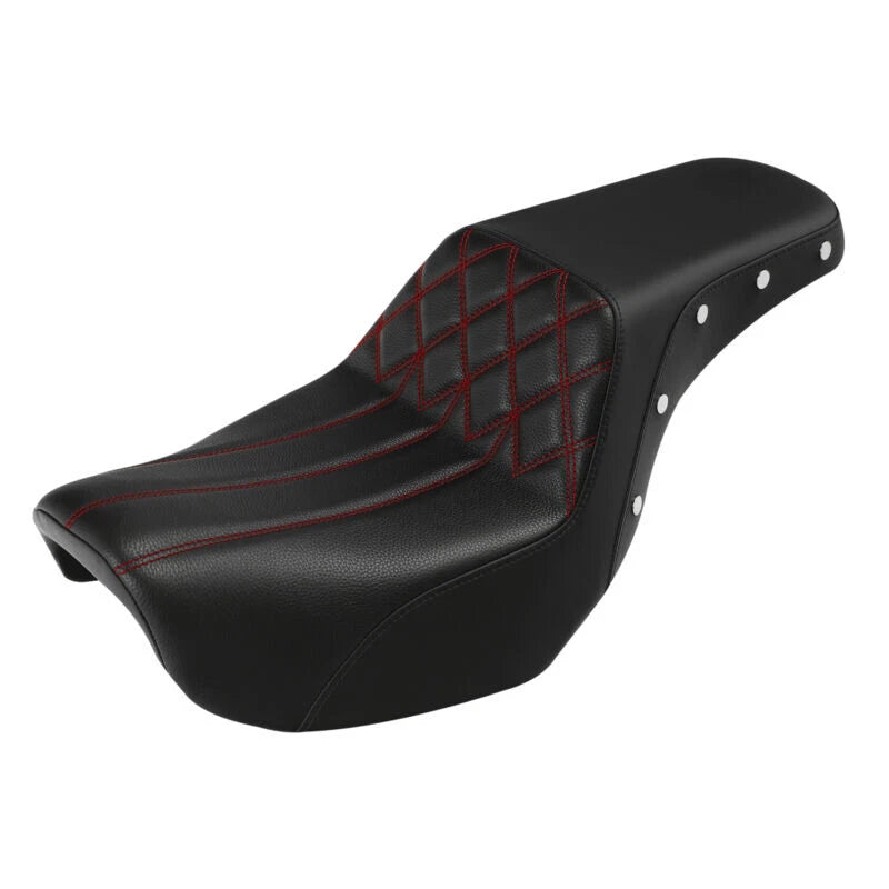 2X Two-up Seat for Harley Dyna Low Rider Wide Glide (2006–2017)