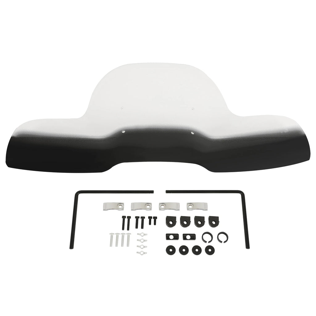 2-Tone ATV Windshield for Polaris Arctic Cat CAN-AM Fourtrax Grizzly (YYYY–YYYY)