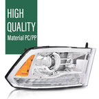 LED Projector Headlights for Ram 1500 2500 3500 (2009–2018)