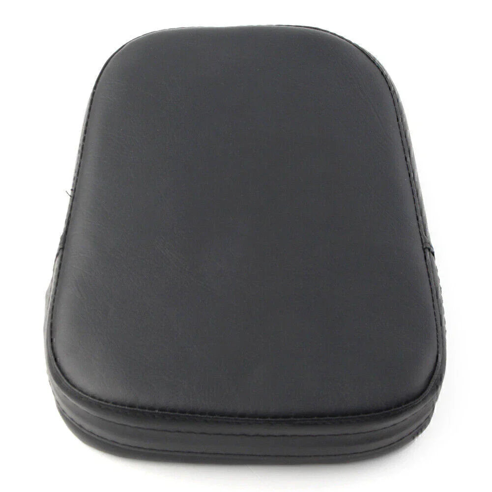Black Motorcycle Sissy Bar Backrest Cushion Pad for Harley Chopper