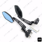 CNC Aluminum Rearview Side Mirrors for Yamaha XVS1100 V-Star Custom (2000–2009)