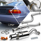 4" Rolled Tip Catback Exhaust System for Honda Civic 3-Dr EJ6/EK (1996–2000)