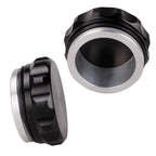 2X 2.5” Aluminium Alloy Weld-On Filler Neck and Cap for Oil