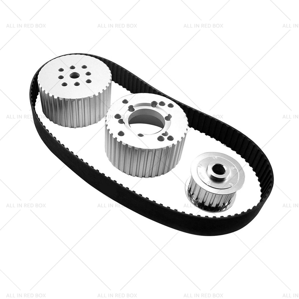 Gilmer Drive Kit with Powersteering Pulley for Holden 253 304 308 (1970–1980)
