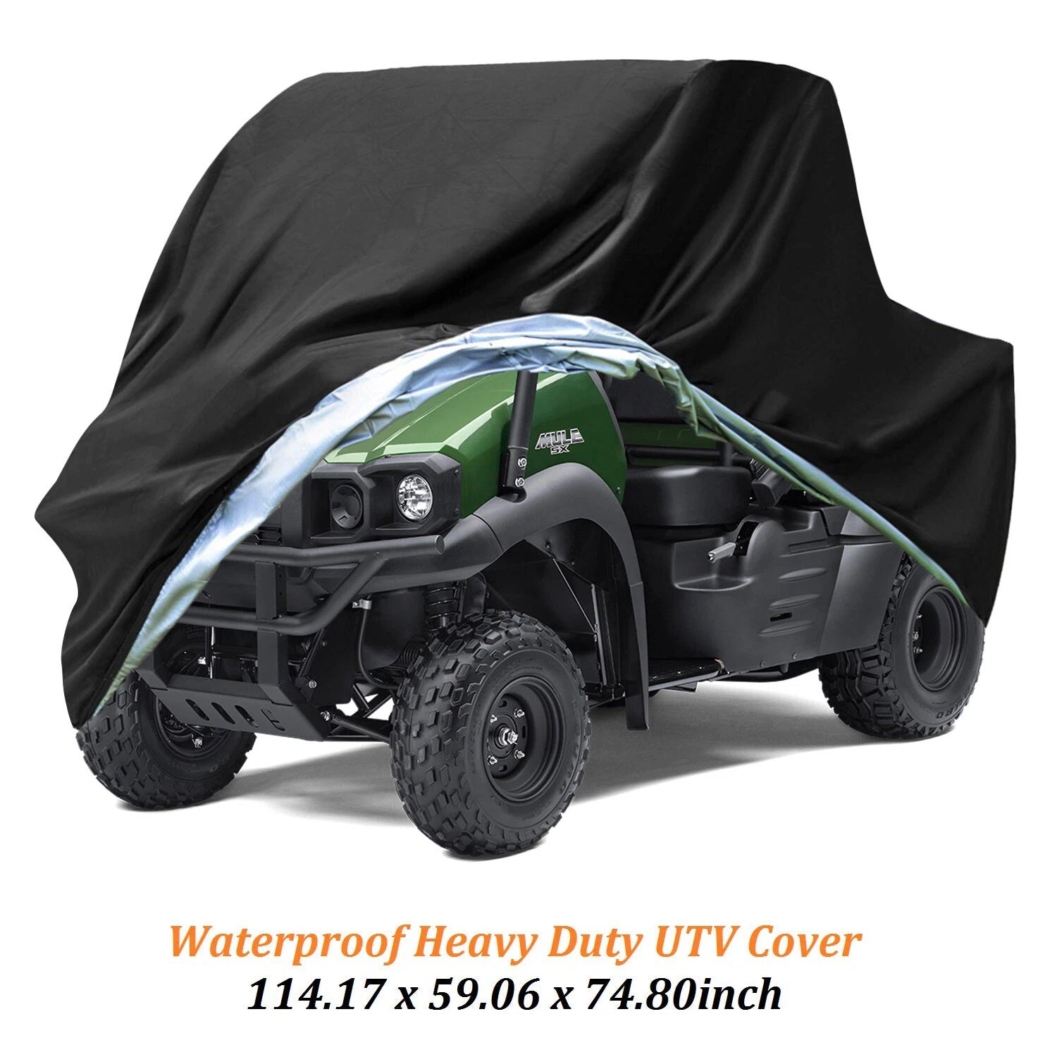 ATV UTV Cover Waterproof 210D Oxford for Polaris RZR 570 800 (2010–2023)