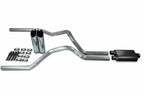 Dual Exhaust Kit for Chevy GMC 1500 Truck (2019–2025) 2.5" Chrome Tips