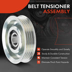 Belt Tensioner Pulley for Toyota Camry (2007–2011) Honda Civic (2003–2011)