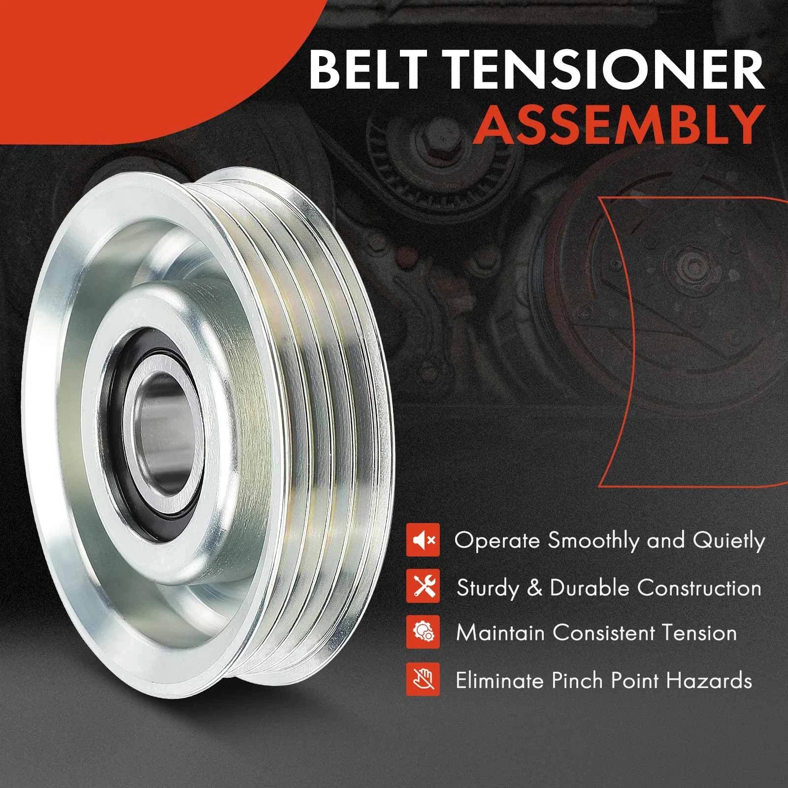 Belt Tensioner Pulley for Toyota Camry (2007–2011) Honda Civic (2003–2011)