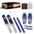Adjustable Height Coilovers Shocks Springs Kit For VW Golf MK4 1998-2007 FWD