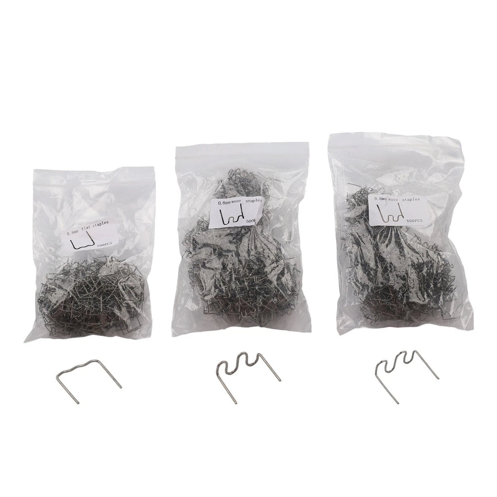 1500PCS Staples for Hot Stapler Plastic Welding Kit (Car Maintenance)