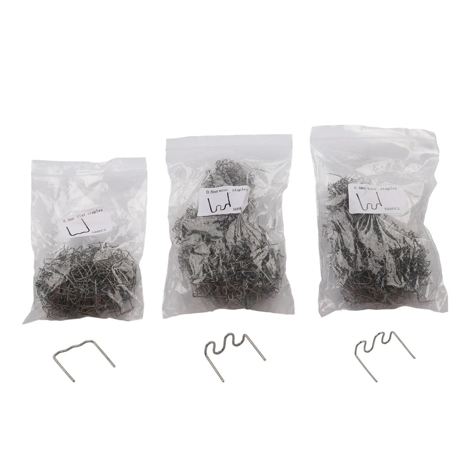1500PCS Staples for Hot Stapler Plastic Welding Kit (Car Maintenance)