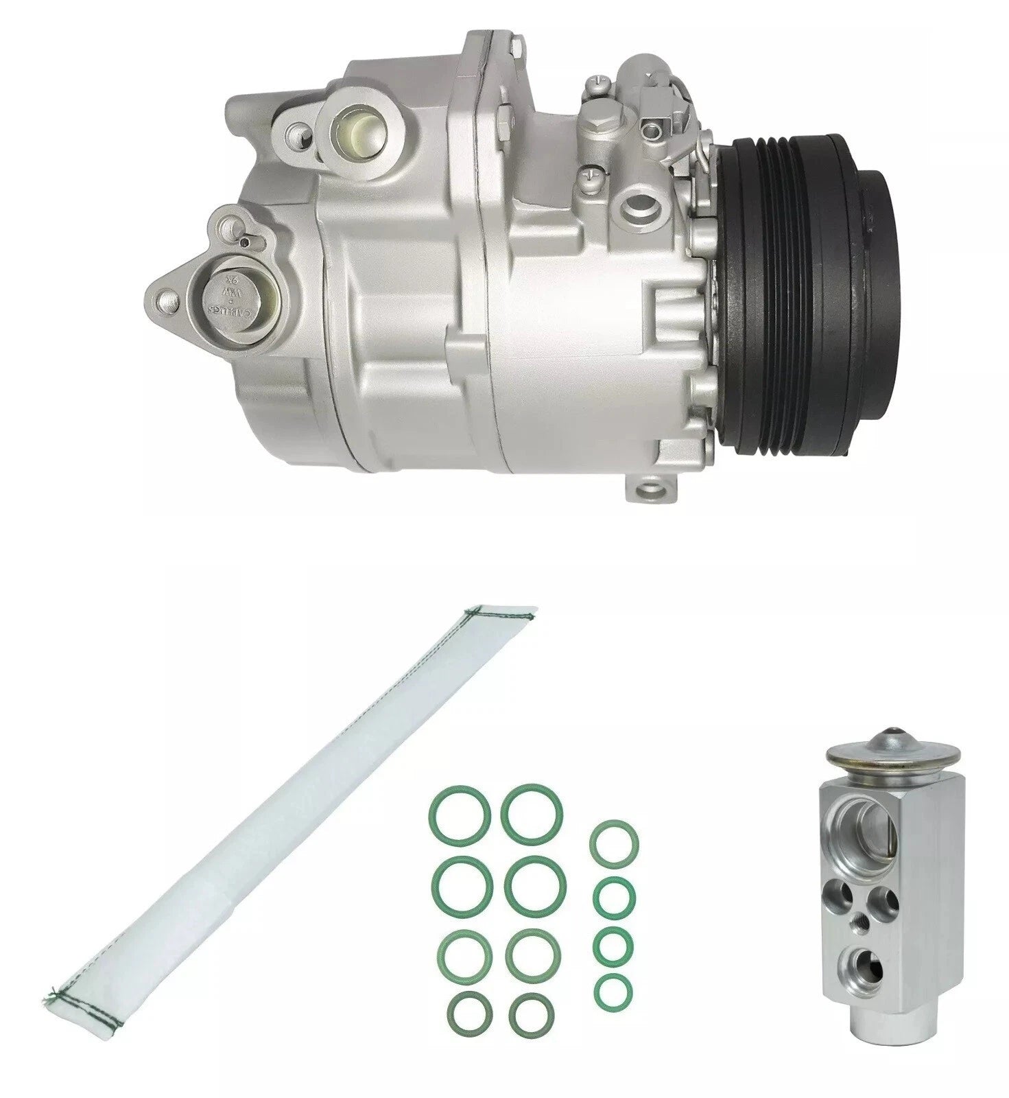 AC Compressor Kit Replacement for BMW X5 3.0L (2005–2006)