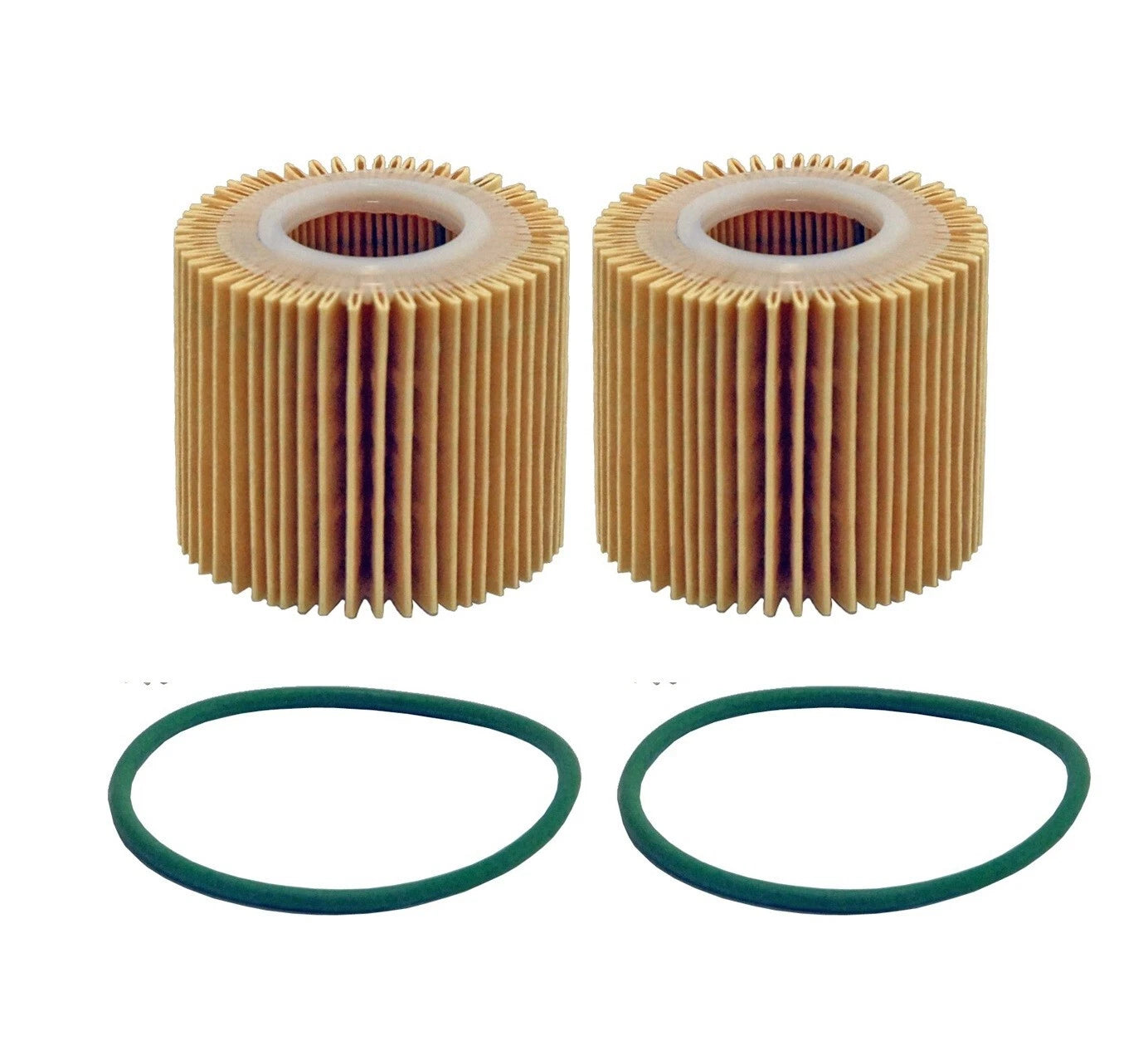 Set of 2 Wix Engine Motor Oil Filters for Lexus Pontiac Scion Toyota