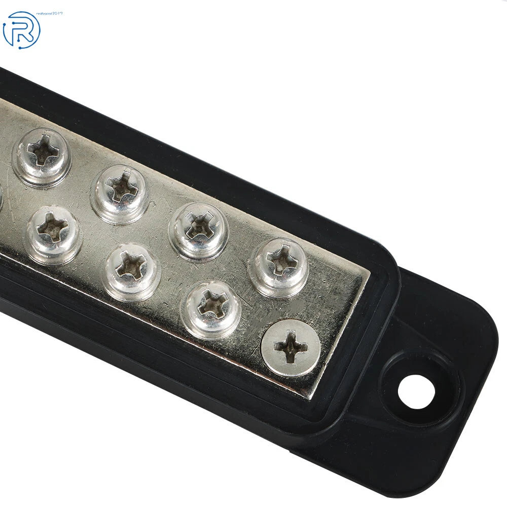 Set of 2 Power Distribution Blocks for Busbar (12V DC)