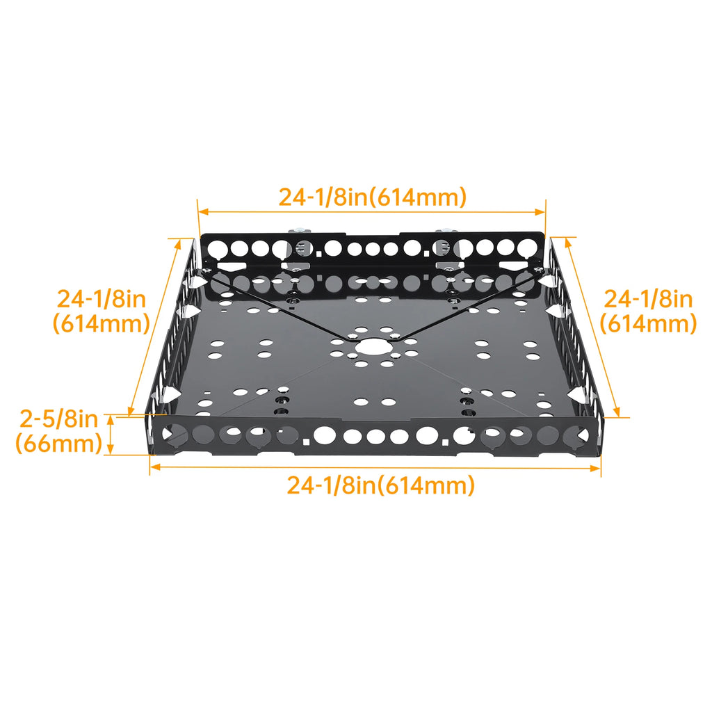 24X24 RV Bumper Mount Generator & Cargo Carrier Tray Kit
