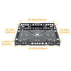 24X24 RV Bumper Mount Generator & Cargo Carrier Tray Kit