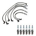 Denso 7mm Wire Set & 6 Iridium Power Spark Plugs for Dodge 3.9 V6