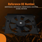 Radiator Cooling Fan Assembly 7 Blades for Honda Element (2007–2011) HO3113125