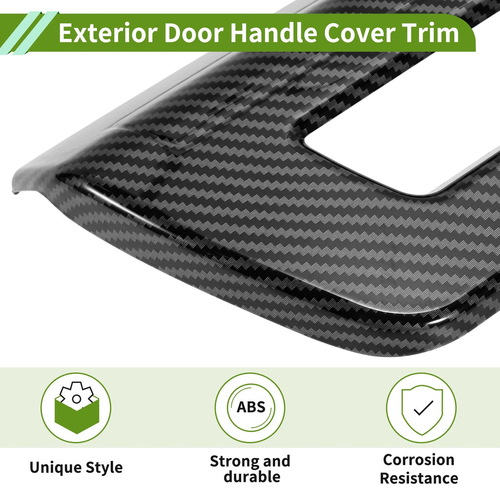 Exterior Trim Tailgate for Ford F150 (2015–2020) Black ABS 1 Pc
