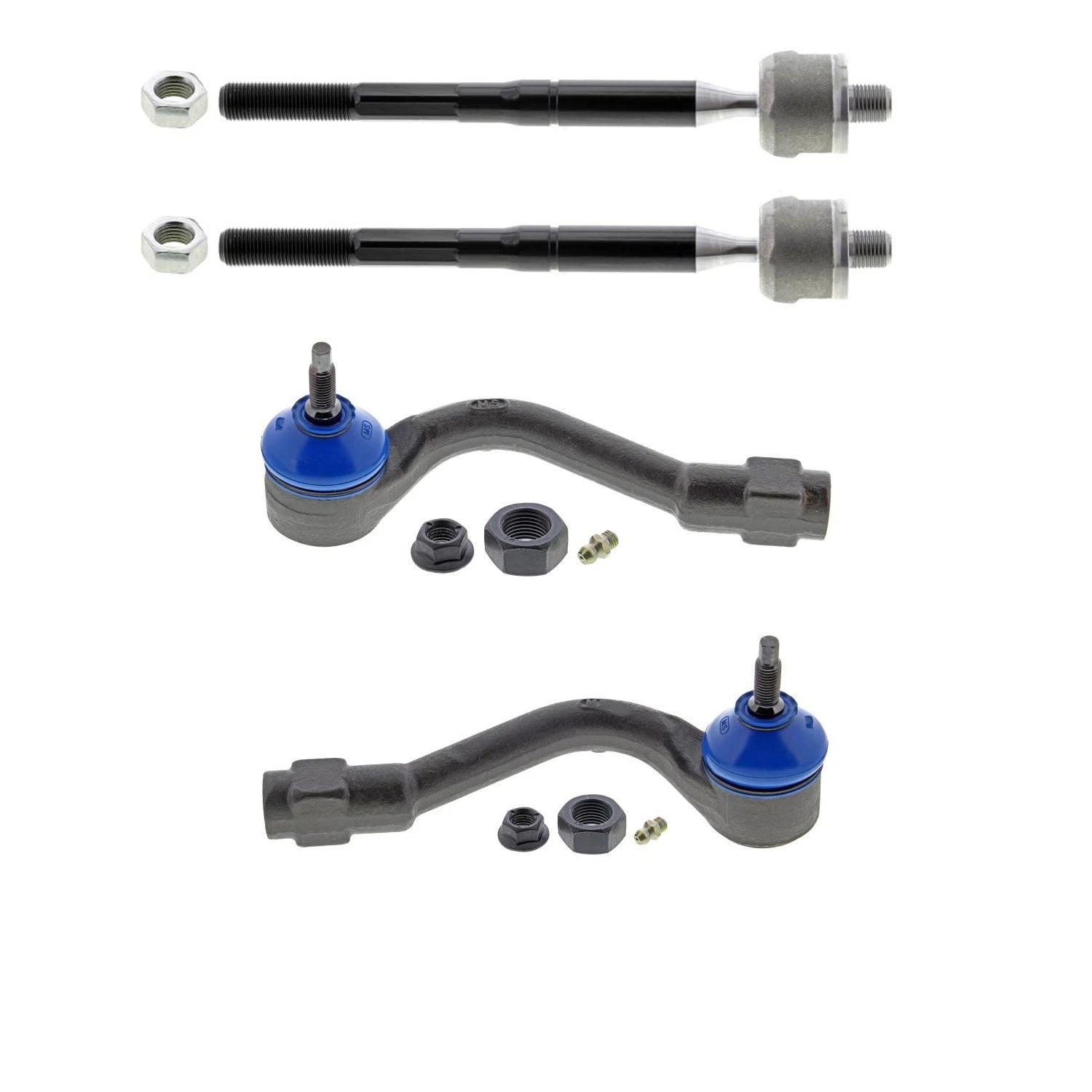 Steering Tie Rod Ends Kit for Kia Optima, Hyundai Sonata (L4 Gas)
