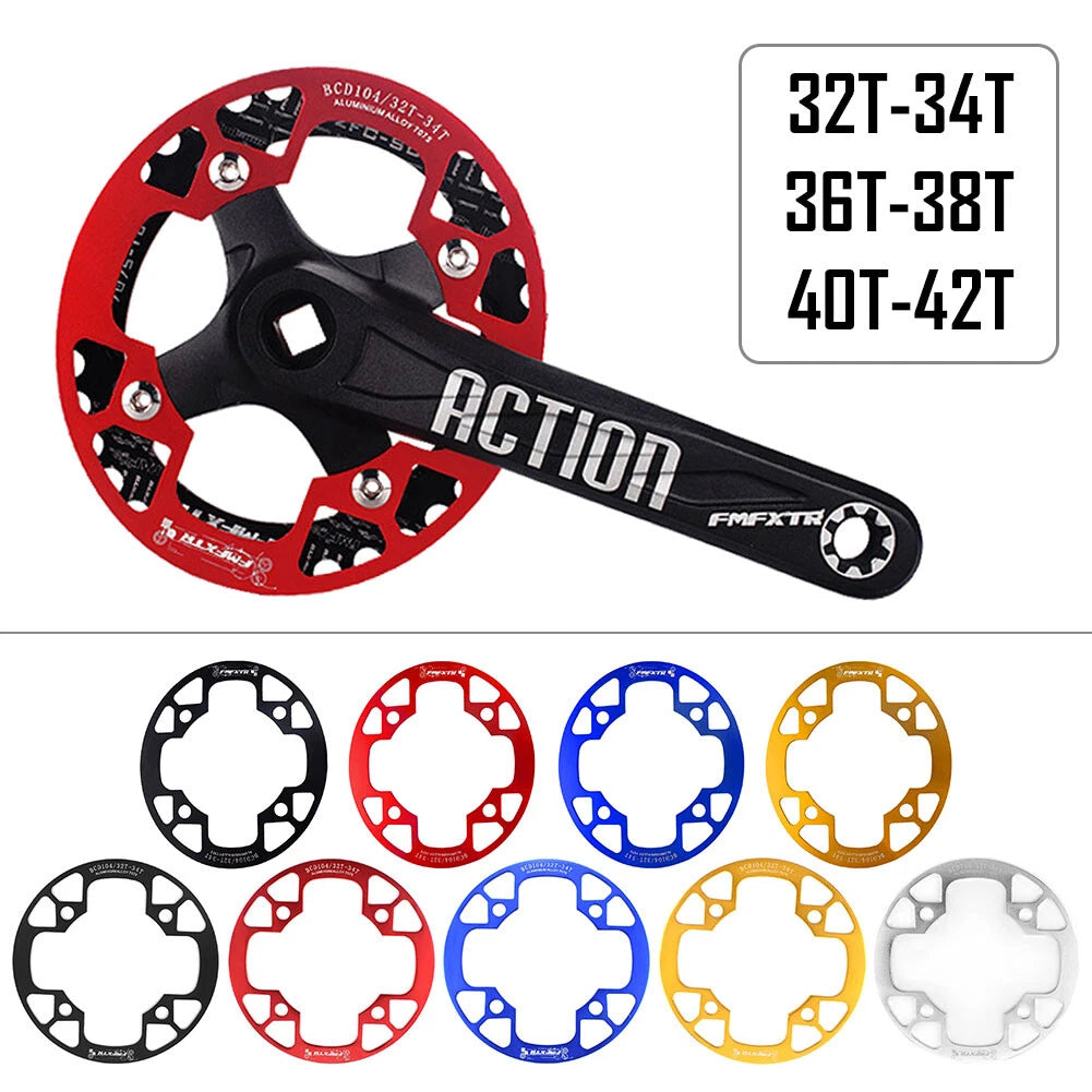 Chainring Cover for MTB Road Bike Crankset (104BCD)