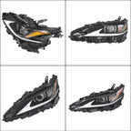 Left Side Headlamp for Lexus ES350 (2019–2021) LED DRL, Clear Lens