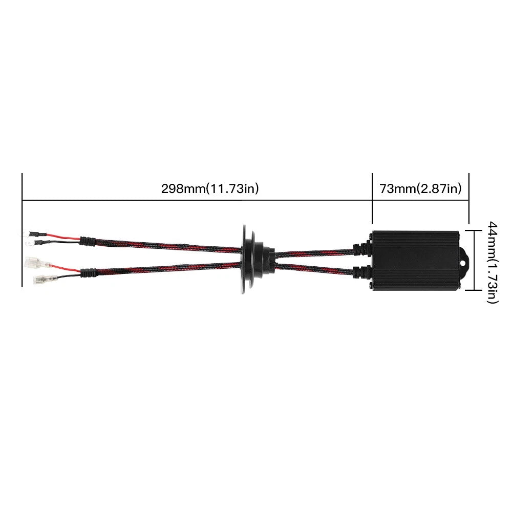 H1 H3 LED Headlight Bulb Canbus Decoder for
