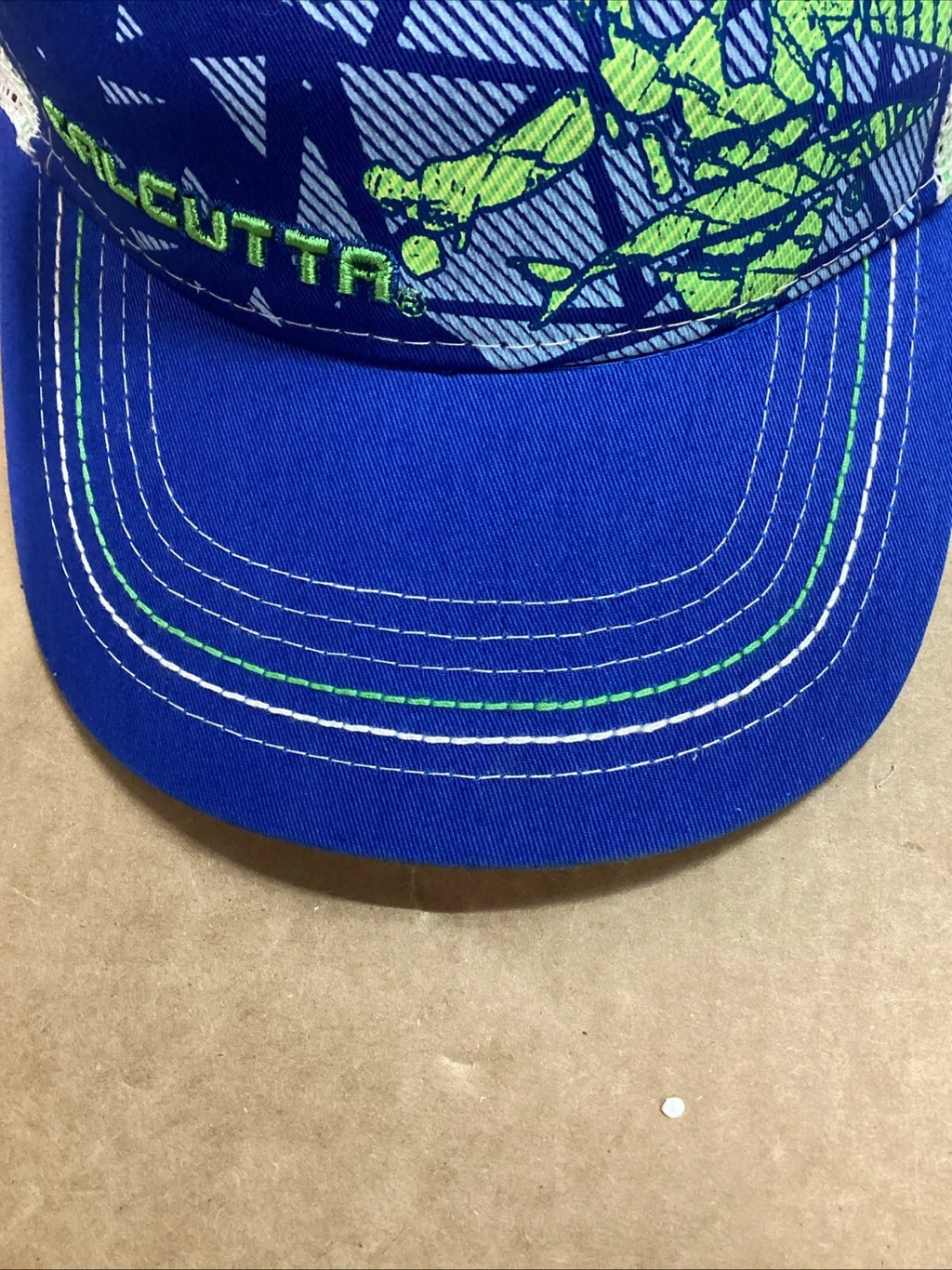 Cap for Calcutta BRS121030 (Youth, Blue/White, Adjustable)