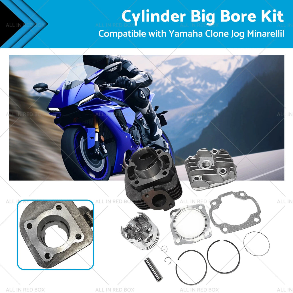 47mm Big Bore Head Cylinder Piston Kit for Yamaha Jog50/Jog70 (Clone)