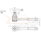 Set of 10 Steering and Suspension Kit for Chevy GMC Truck