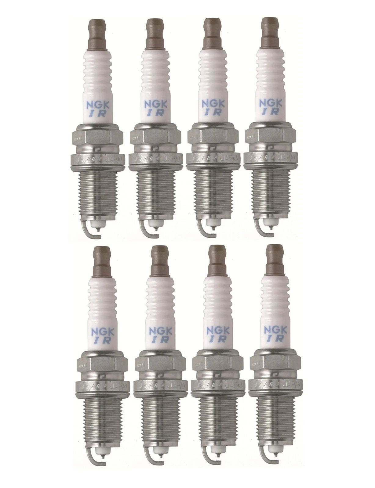 Set of 8 NGK Laser Iridium Spark Plugs for Audi Jaguar Porsche V8 (N/A)