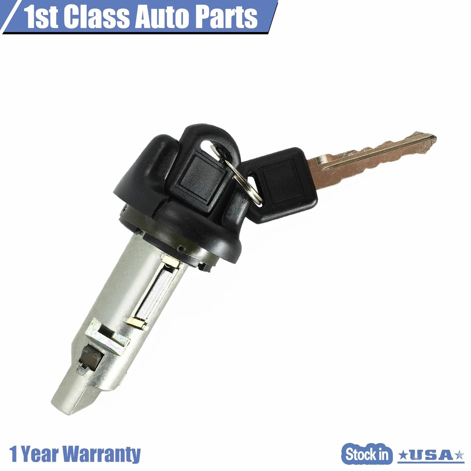 Ignition Key Switch Lock Cylinder for Chevy GMC C1500 C2500 K1500 (1990–1999)