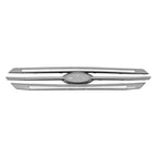 Replacement Gray Chrome/Matte ABS Plastic Inner Grille Molding