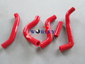 Silicone Radiator Hose for SUZUKI RMZ450 2007-2009 - Red