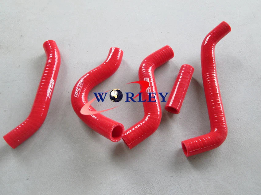 Silicone Radiator Hose for SUZUKI RMZ450 2007-2009 - Red