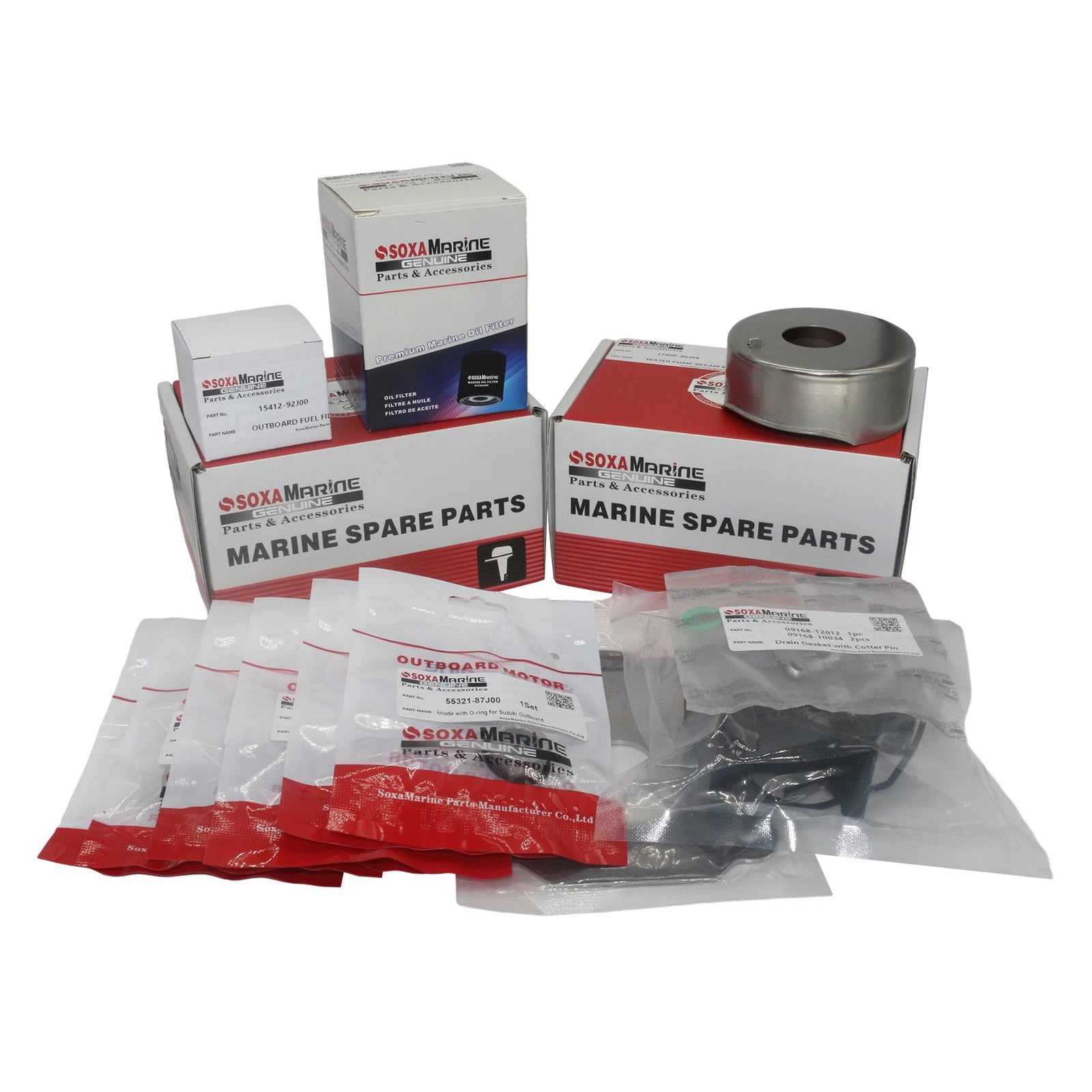Outboard Maintenance Kit 17400-96832 for Suzuki DF 150 175 200 HP (2000–2023)