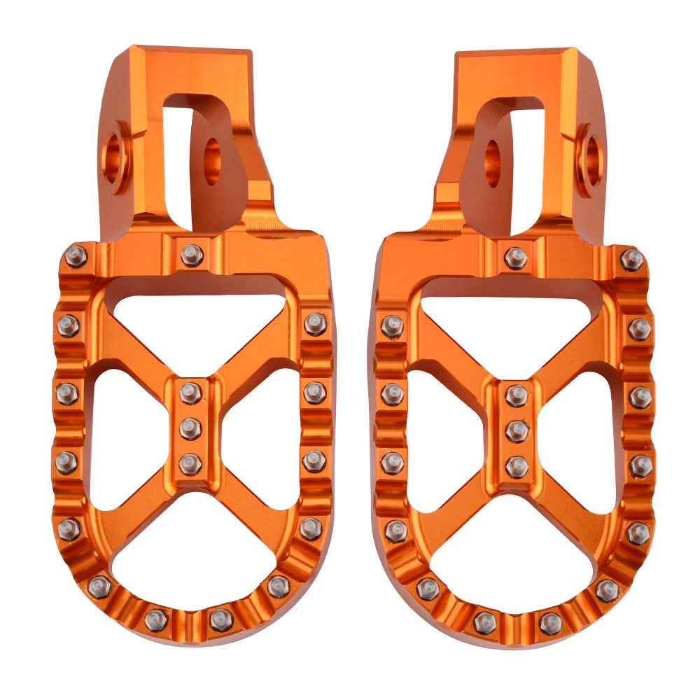 NICECNC Wide Foot Pegs for KTM 300 EXC XC 250 350 SXF XCF (2017–2022)