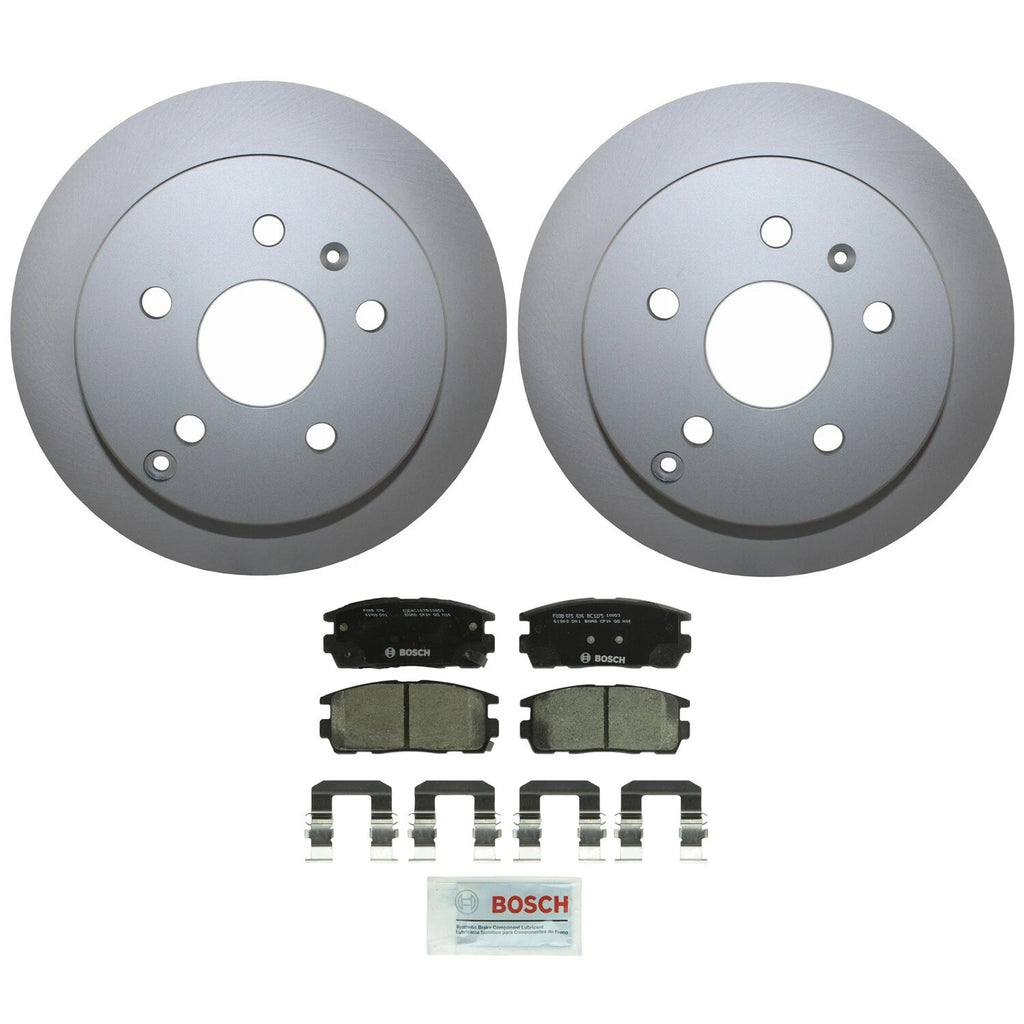 Rear Brake Kit 303mm Rotors & Bosch Ceramic Pads for Chevy Equinox GMC Terrain (2010–2017)