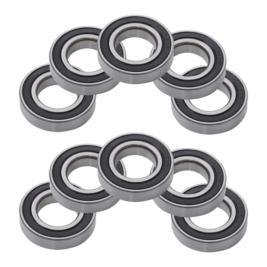 Set of 10 Deep Groove Ball Bearings for R18 (1-1/8" x 2-1/8" x 1/2")