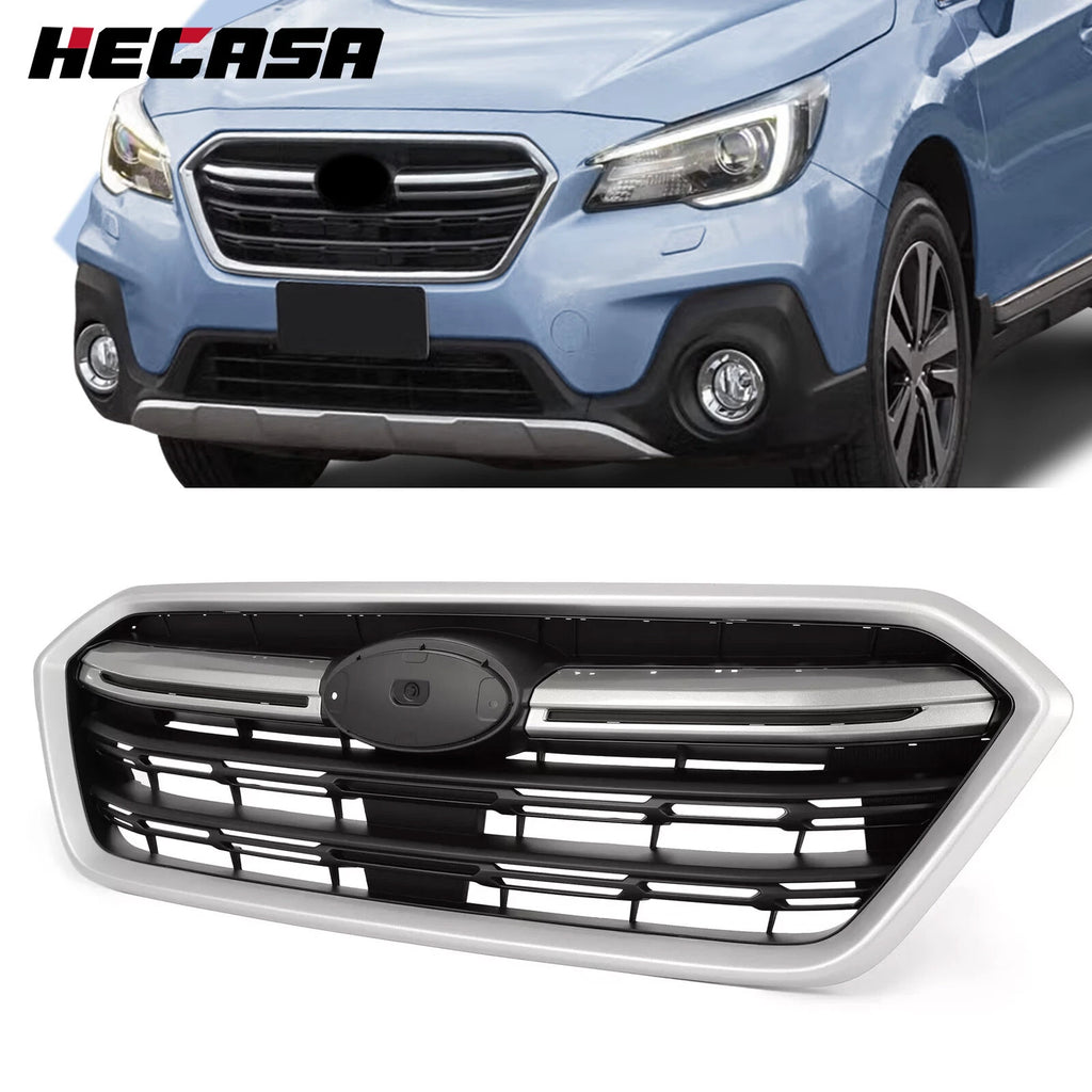 Front Grille for Subaru Outback (2018–2019) Black Painted