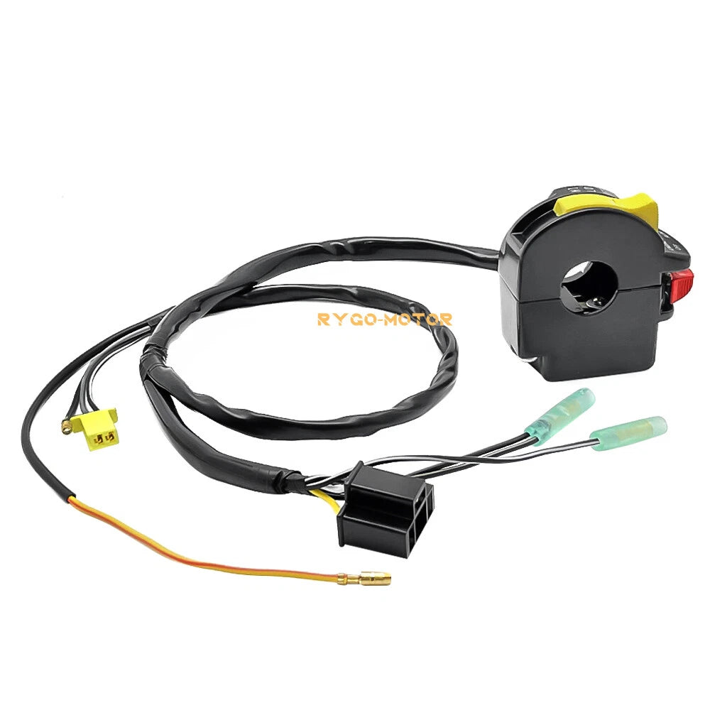 Handlebar Kill Stop Headlight Switch for Suzuki LT250R QuadRacer 250 (1987–1992)