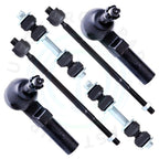 Set of 6 Front Sway Bar Tie Rod Ends for Cadillac DTS (2006–2011)